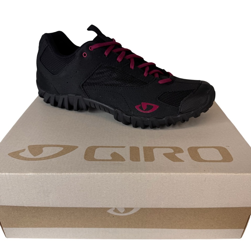 Giro Junction W Womens Cycling Shoes Black Pink SPD Mountain Bike 40 US 8.5